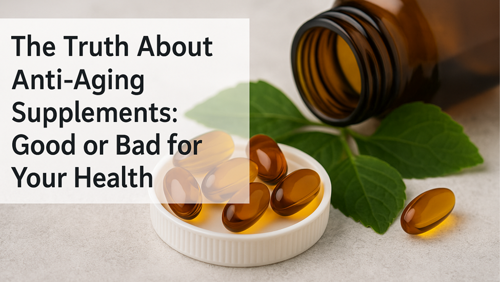 The Truth About Anti-Aging Supplements: Good or Bad for Your Health?