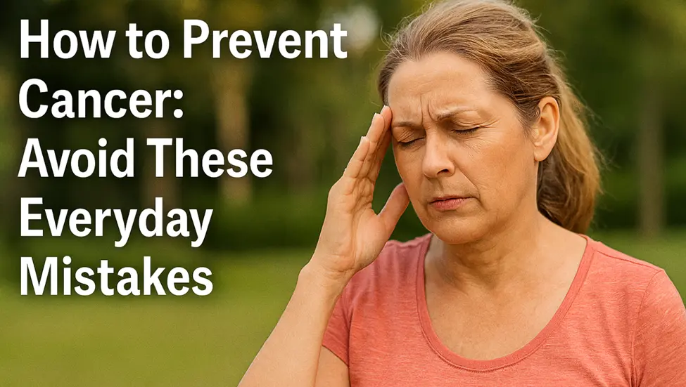 How to Prevent Cancer: Avoid These Everyday Mistakes